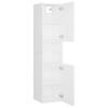 Bathroom Furniture Set White Particleboard