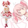 18CM Puella Magi Madoka Magica Figura Aniem Kaname Madoka Ragazza Magica PVC Anime Figure d'Azione Modello Modello Cartone Animato Anime Giocattolo Regalo