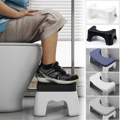 Toilet Squat Stool Removable Non-slip Toilet Seat Stool Portable Squat Stool Home Adult Bathroom Accessories Horse Bucket