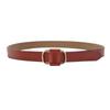 Four Seasons Available New Needle Free Square Buckle Women'S Belt Casual Leather Belt Simple Retro Fashion Pure Leather Belt
