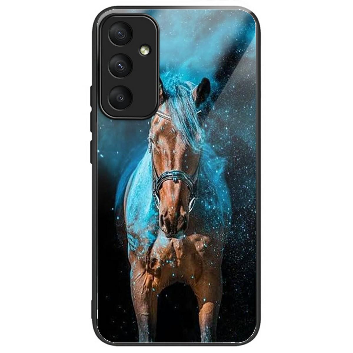

For Samsung Galaxy A17 5G/A17 4G/A26 5G Case Tempered Glass TPU Drop-Proof Pattern Printing Phone Cover H