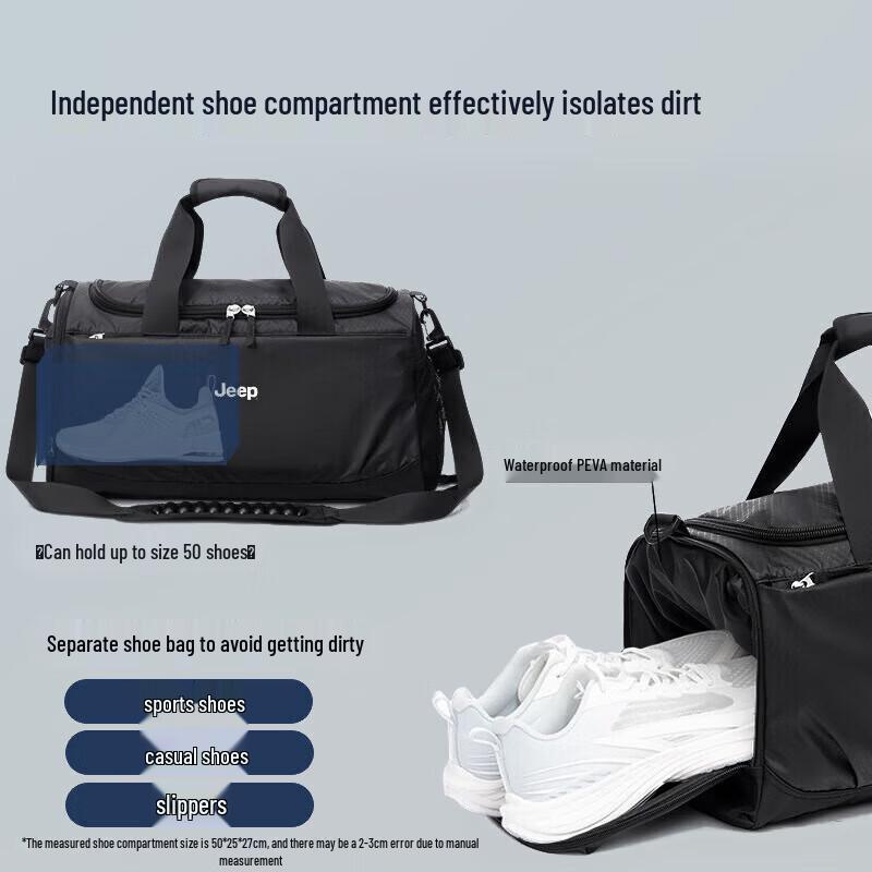 JEEP Men's Large Capacity Travel Duffle Bag