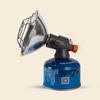 Tragbare Mini-Heizung Outdoor Camping winddichte Edelstahl-Gas-Butan-Heizung mit Aufbewahrungsbox