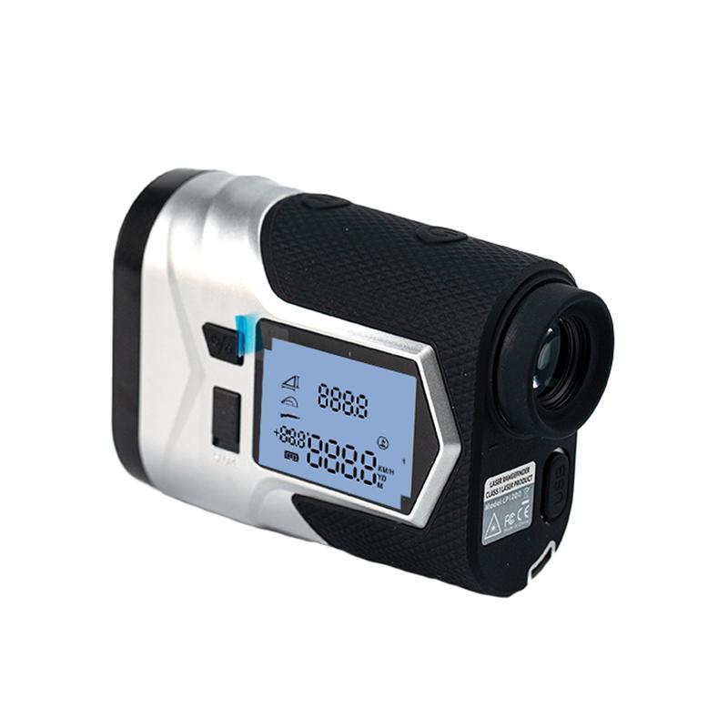 1200m USB Type-C Rechargeable Golf Laser Rangefinder with Slope Adjusted Flag-Lock Vibration Distance Meter