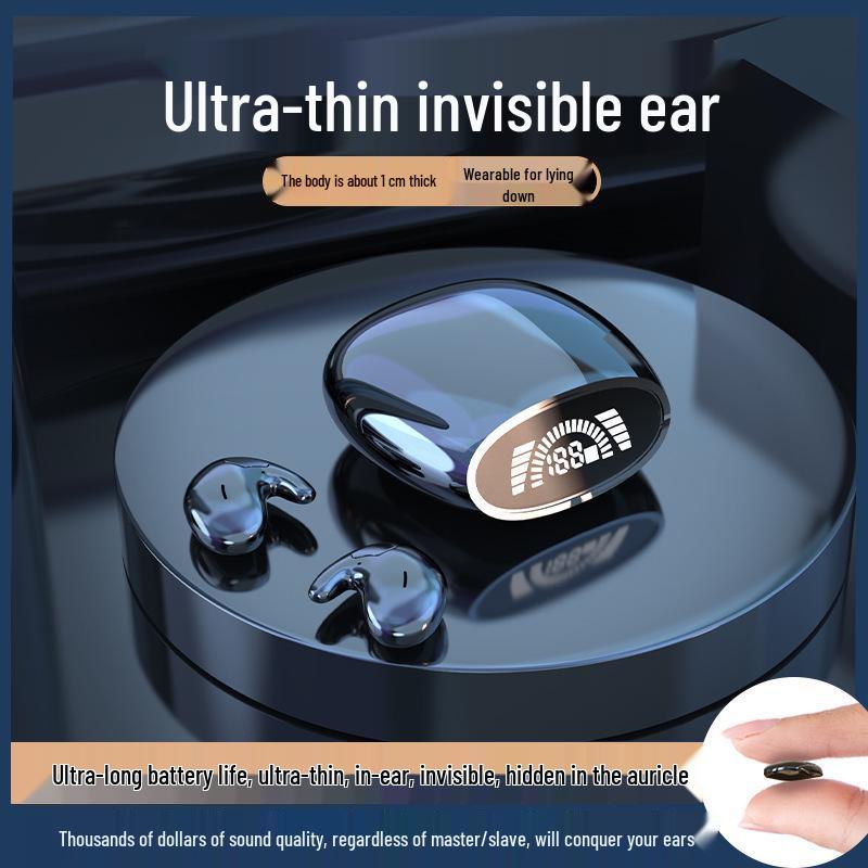 MD528 Ultra-Thin Wireless Bluetooth Earphones: Bestselling In-ear Sleep Device with Dual Host Technology