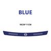 ARE4  Car Carbon Fiber Logo Trunk RearGuard Plate Bumper Trim Stickers For Nissan Nismo X-trail Qashqai Note Juke Sentra Patrol Navara
