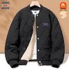 GENIOLAMODE Men's Padded Baseball Jacket