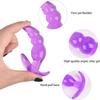 Weiche Silikon Analplugs Analkugeln Dildo Buttplug Prostata Massage Unisex Sexy Stopper Erwachsenen Sexspielzeug für Männer Frauen Erwachsenenspiele