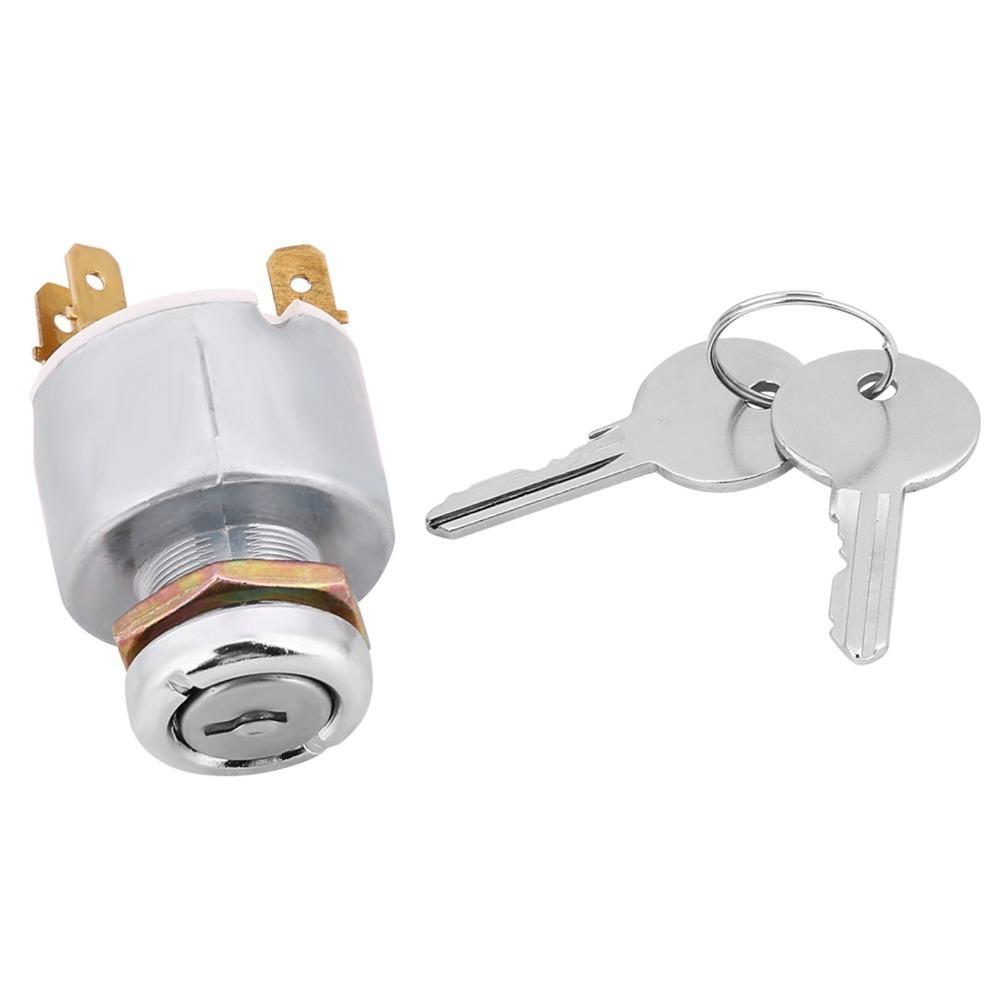 ON OFF Start Ignition Switch Barrel 12V Car Ignition Switch  For Car Motorcycle Boat