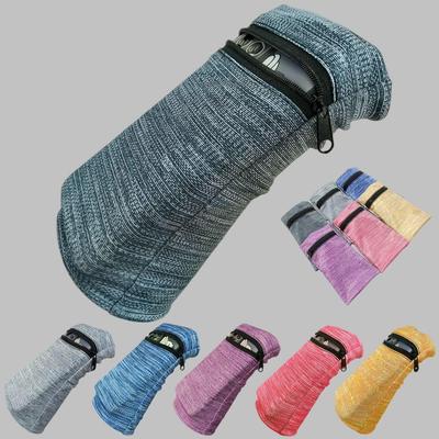 Brazalete Elástico para Correr al Aire Libre: Bolsa de muñeca ajustada para teléfono móvil y llaves