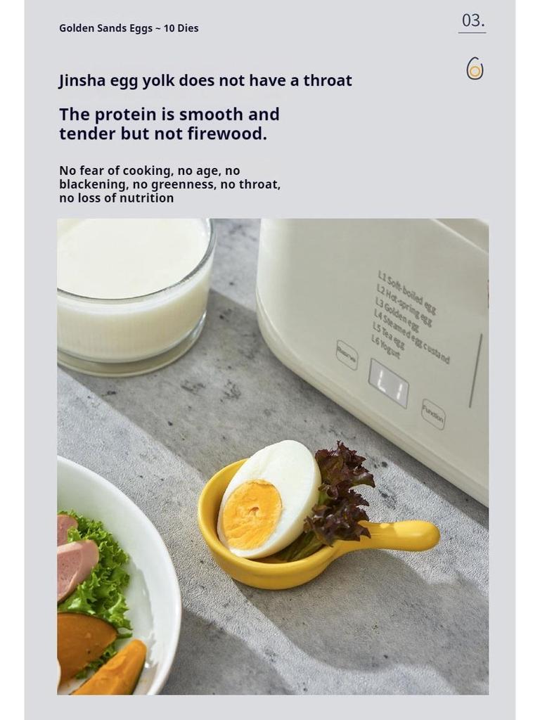 Fierbător de ouă dublu strat 110V cu oprire automată