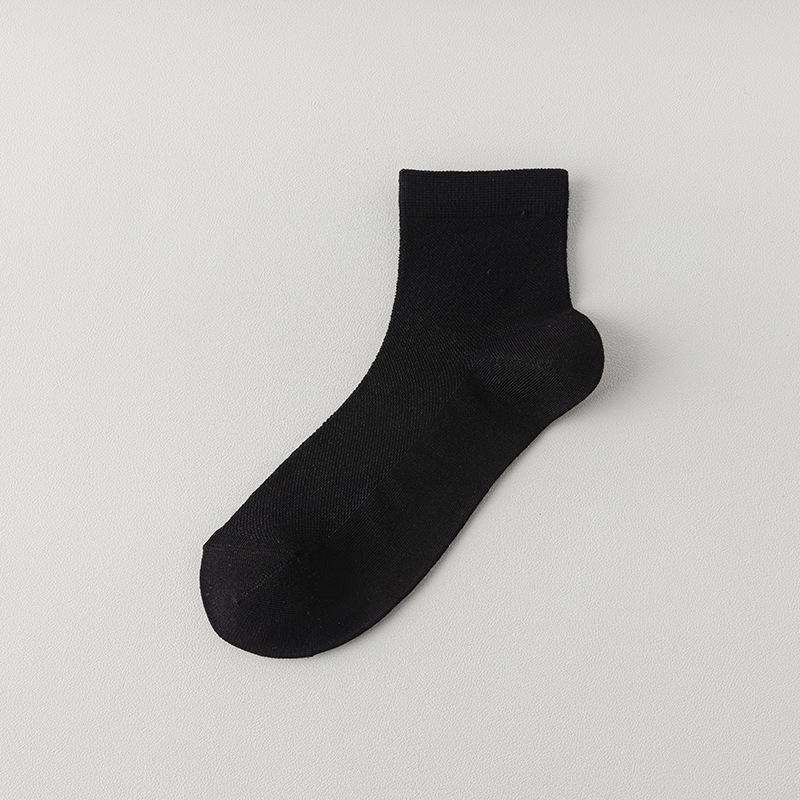 Calcetines Cortos de Verano Finos para Mujer, Antibacterianos y Desodorantes, con Malla, Transpirables, Antideslizantes y Talones que No se Bajan, Calcetines Cortos Tipo Barco