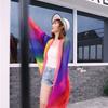 Sunscreen Chiffon Scarf 160*50cm Silk Scarf Fashion Long Wrap Shawl  for Women