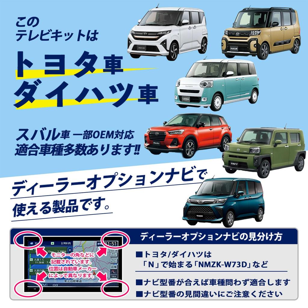 [Rn1770-4] Running Canceller, Daihatsu NMZK-W73D (N263), 2023, R5 DOP, Video, TV Be Watched,