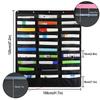 Multi-Pocket Storage Hanging Bag Large Capacity Wall Mounted File Organizer Pocket Chart for Home Office