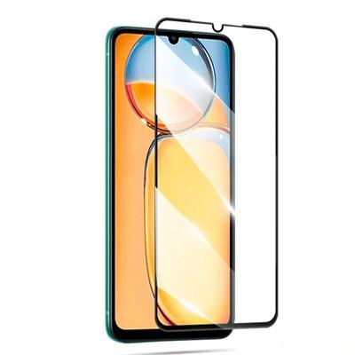 Vidrio Templado 9D para Xiaomi POCO C65, Protector de pantalla transparente con borde negro para POCOC65 PocoC65, película protectora antiarañazos