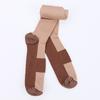 Women Breathable Patchwork Compression Stockings Cycling Running Long Socks