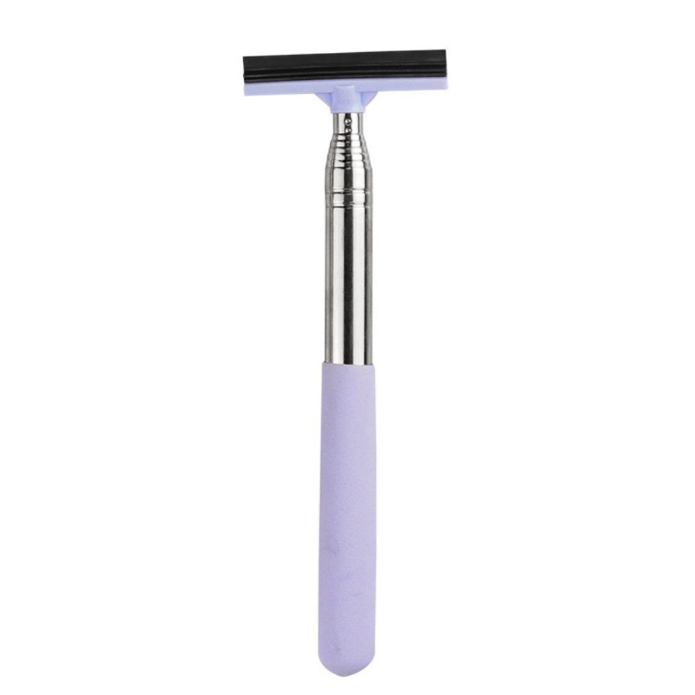 Stainless Steel Car Rearview Mirror Wiper Rubber Glass Rain Cleaning Tool Rainy Cleaning Supplies