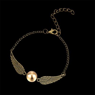 Verstellbares Legierungs-vergoldetes Armband Kette Armband Kette Armband Armreif Armband Mit Flügeln Kreatives Flügel-Armband Paar