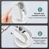 Plastic Suction Cup Holder Adjustable Shower Base Useful Shower Head Holder  Bathroom Use