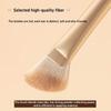 Professionelle flache abgeschrägte Lidschatten-Konturpinsel Weiche Lidschatten-Nasenkonturpinsel Schönheitskosmetik