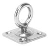 Stainless Steel Ceiling Hooks Corrosion Resistant Pad Eye Plate U Hooks for Seawater Environment