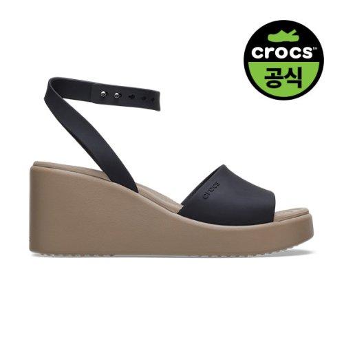 Crocs Brooklyn Ankle Strap Wedge Bkm  24swsd209406 