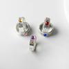 Magical Girl Madoka Magica Soul Gem Necklace & Ring Set COS Accessories