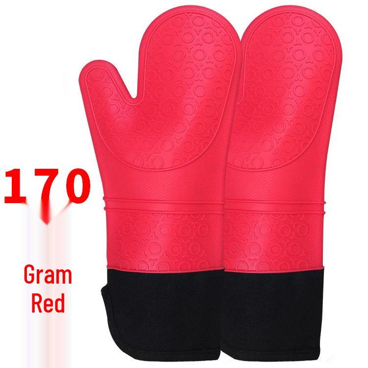 Nine Likes Hitzebeständige Silikonhandschuhe zum Backen - Dick, Qualitätsisolation