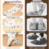 Children's and Adult Non-Slip Cartoon Shoe Covers - Thick, Disposable, Wear-Resistant, Non-Woven Fabric for Indoor Use