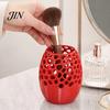 Pen Holder Modern Honeycomb Holder, 3D Printed Hollow Design Writing Utensil Container, Stylish Desk Organizer for Pencils Makeup Brushes And Brush