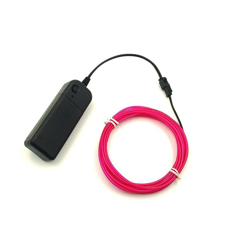 Vibrant Neon Led Light Glow El Wire String Rope For Stunning Party Decorations