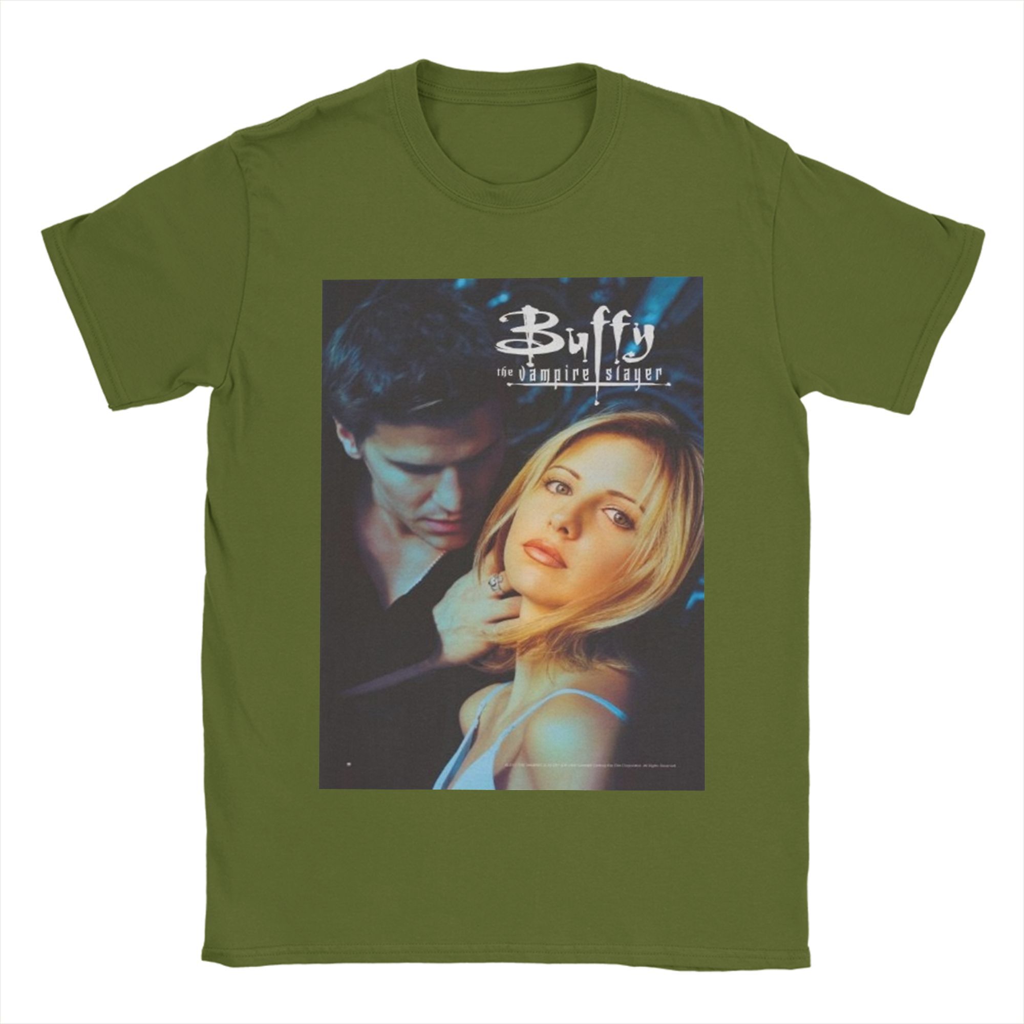 

Men s Buffys The Vampire Slayers T Shirts Cotton Clothing Fashion Short Sleeve Crew Neck Tee Shirt Summer T-Shirts 4XL
