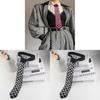 Arrow Style Business Tie With Pearl Accent For Men And Women Office Fashion