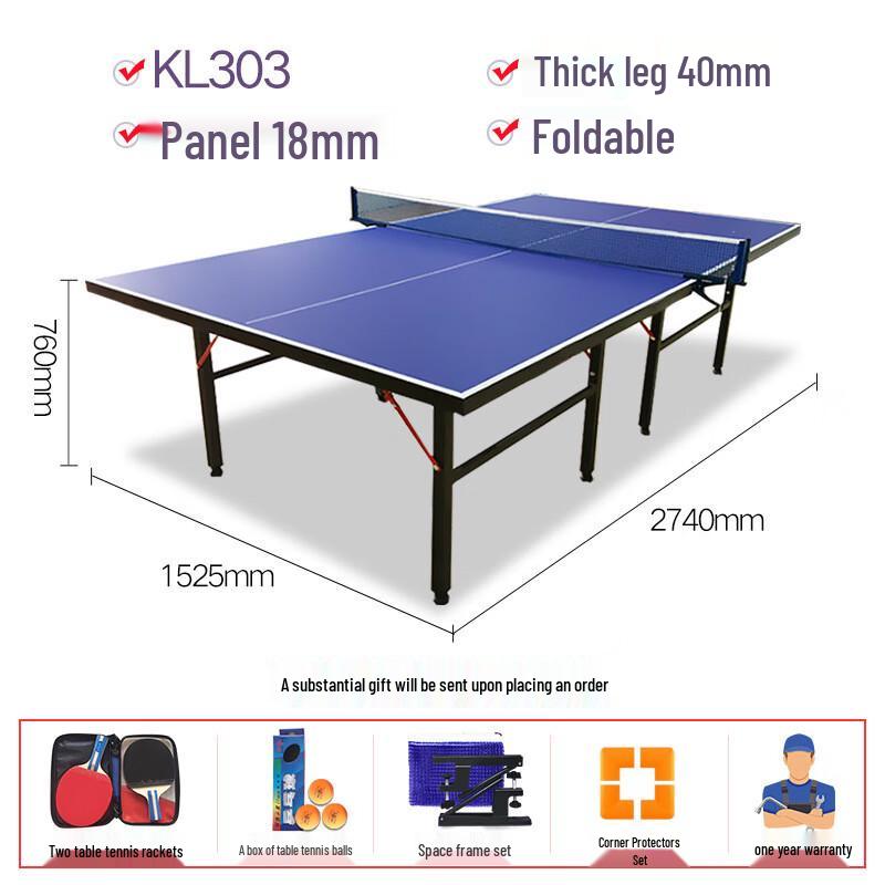 Kuzhe Foldable Indoor Ping Pong Table