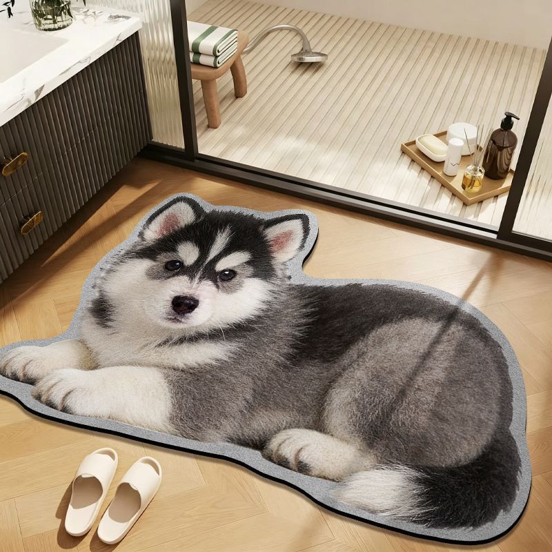 Realistic Bathroom Mat Non Slip Absorbent Silicone Daze For Home And Bathroom Use