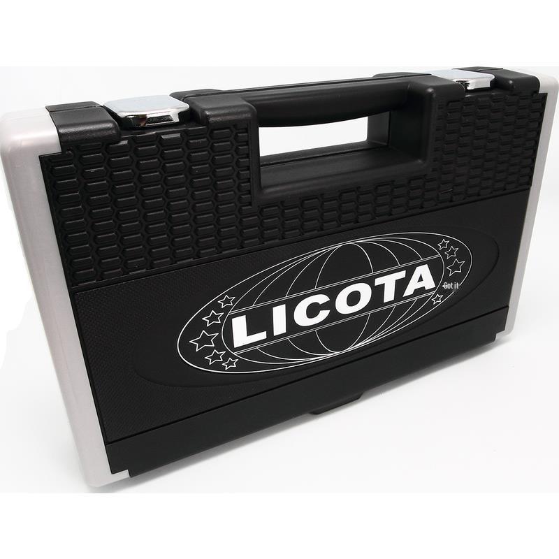 LICOTA 1/4" & 1/2" Ratchet Wrench Socket Set, USA Imported