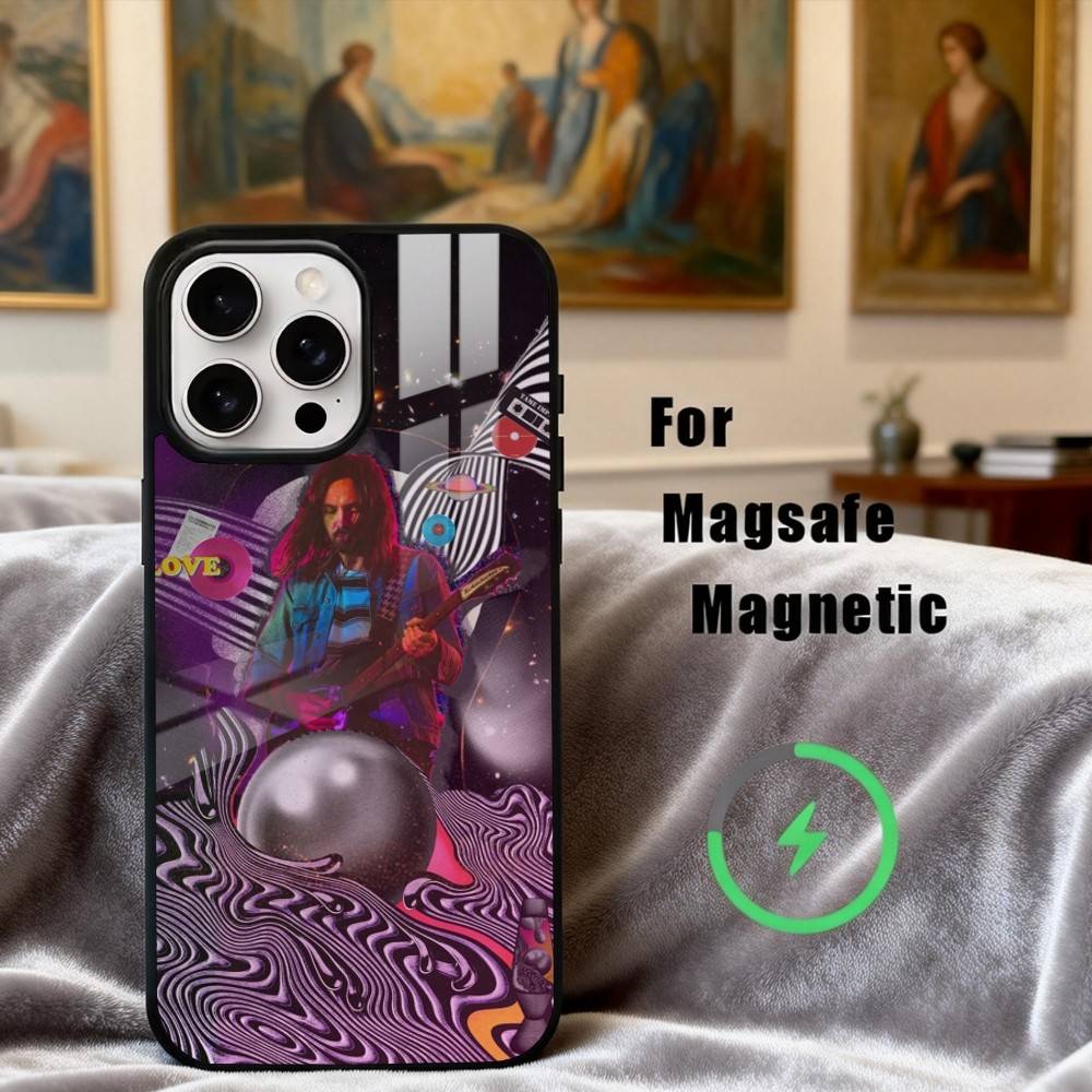 Funda de Teléfono Banda Epiphany Pop T-Tame I-Impala Para iPhone 17,16,15,14,13,12,Plus,Pro,Max para Carga Inalámbrica Magnética Magsafe