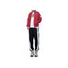 adidas Originals Sport Lifestyle Serie Bequeme Weiche Atmungsaktive Stehkragen Gestreifte Vintage Langarmjacke Herrenjacken Rot JL8393