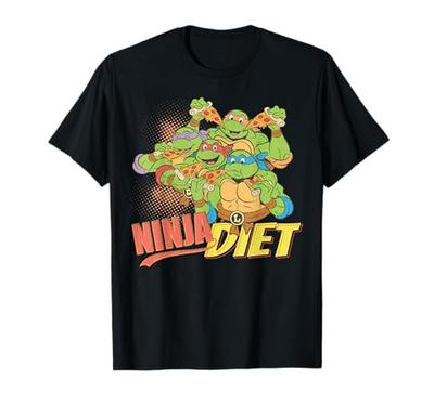 Teenage Mutant Ninja Turtles Group Ninja Diet T-Shirt