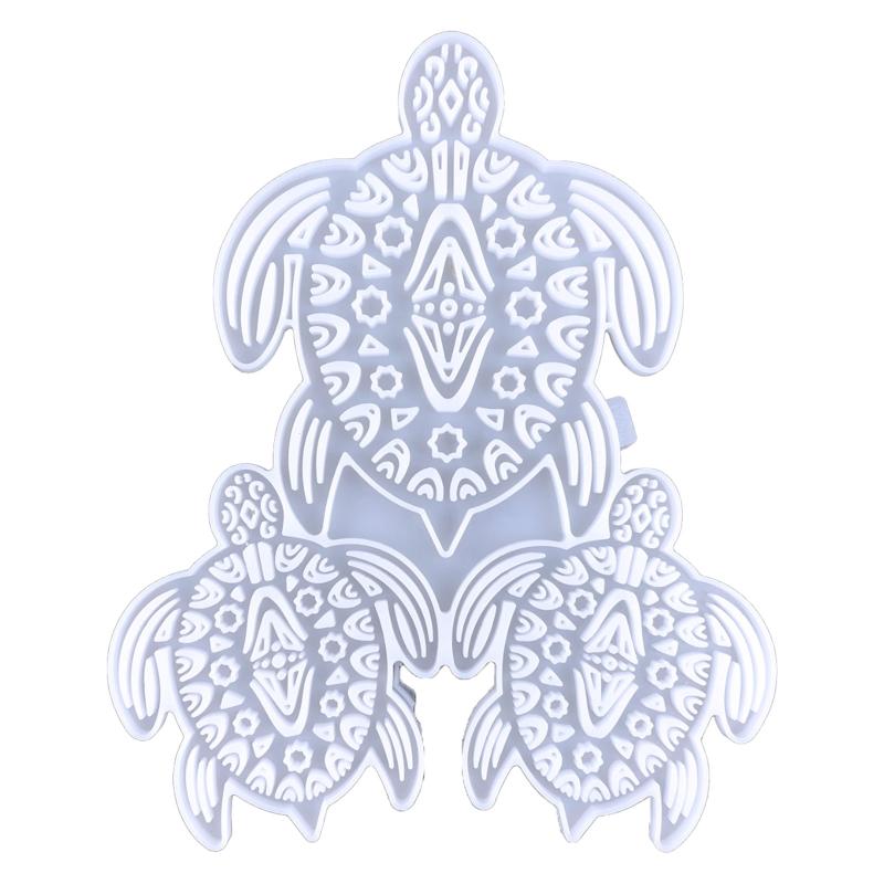 

Animal Coaster Mold Resin Silicone Molds Diy Crystal Glue for Turtle Shape Storage Tray Mold for Making Fruit Storage Pl 1 чистий