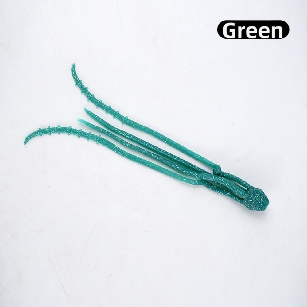 3pcs 3PCS Octopus Soft Bait TPE Material TPE Fishing Baits Fishing Soft Baits  For Fishing