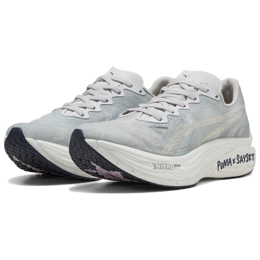 Saysky x Puma Deviate Nitro Elite 3 Cool Light Grey Men Sneakers New-Navy 311056-01