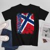 More Design Norway Flag Norse Unisex Tshirt Tees Tshirt Oneck T Shirts Unisex Boys Clothing 100 Cotton