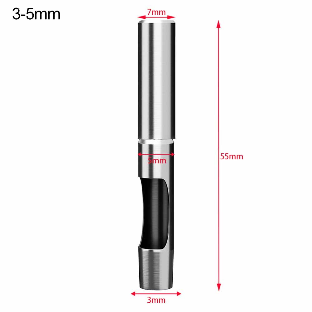 Leather Puncher Round Hole Punch Tools Belt Punching Tool Belt Watch Band Leather Handmade Craft Plastic Hollow Cutter Tools