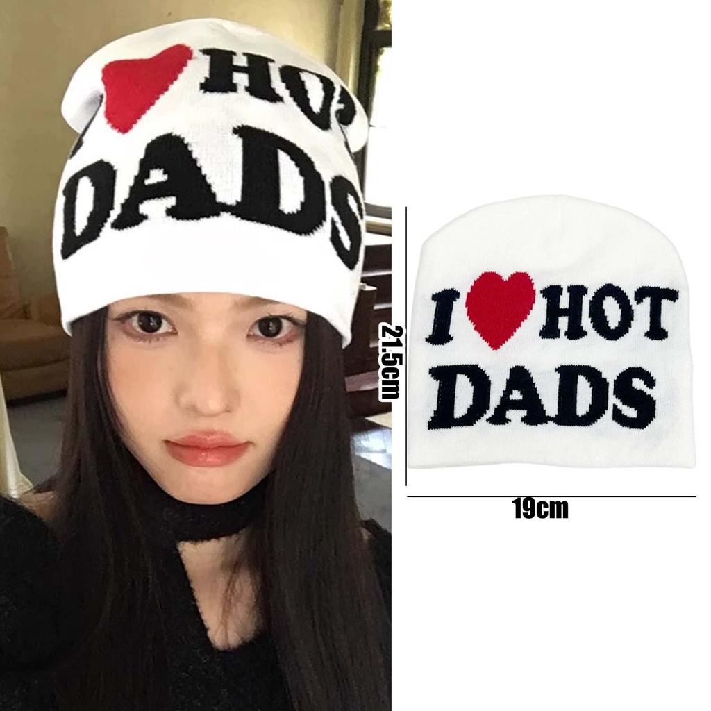 Unisex Retro Design Sense Love Letter Knitted Skullies Hats Winter Warm American Style Beanies Caps Fashion Street Hip Hop Hats