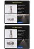 Stainless Steel Small Flow Conical Nozzle for Dust Removal, Humidification, and Disinfection.