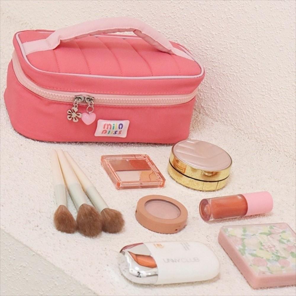 Handheld Toiletry Storage Bag Large Capacity Portable Cosmetic Organizer  Outdoor