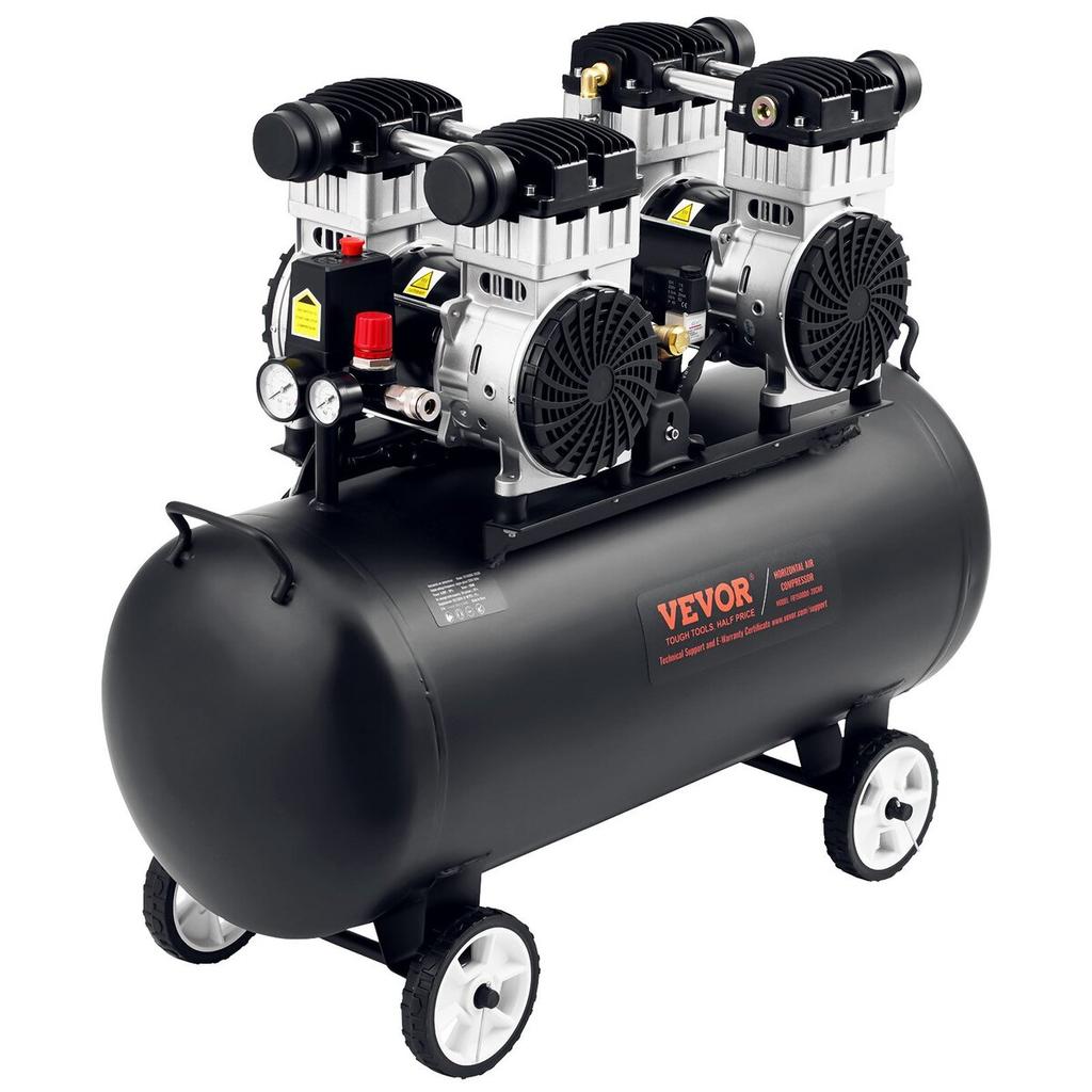 Air Compressor Compact Portable Oil Free Compressor 20 Gallon 90 PSI