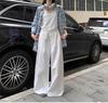 Women's Blue & White Plaid Cotton-Linen Shirt Jacket – Spring/Summer 2025, Sun Protection, Casual Style.